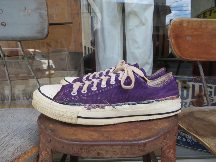 70's CONVERSE Chack Taylor Purple 紫 オリジナル チャック 70's CONVERSE Chack Taylor Purple 紫 オリジナル チャック