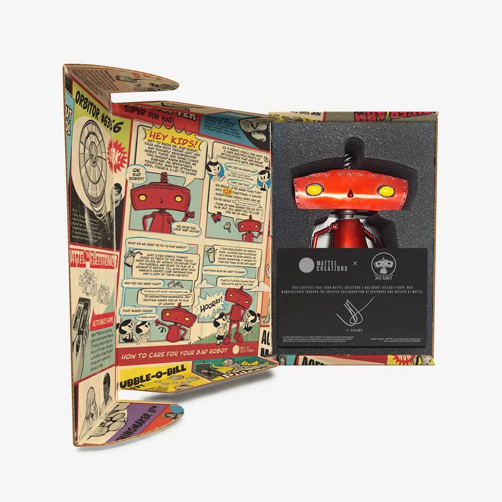 J・J・エイブラムス監修のバッド・ロボット・フィギュア、近日入荷