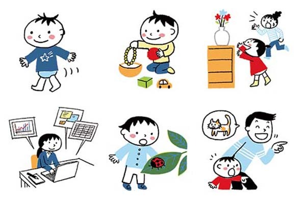 こどもちゃれんじぷちdmイラストのお仕事 波間日記