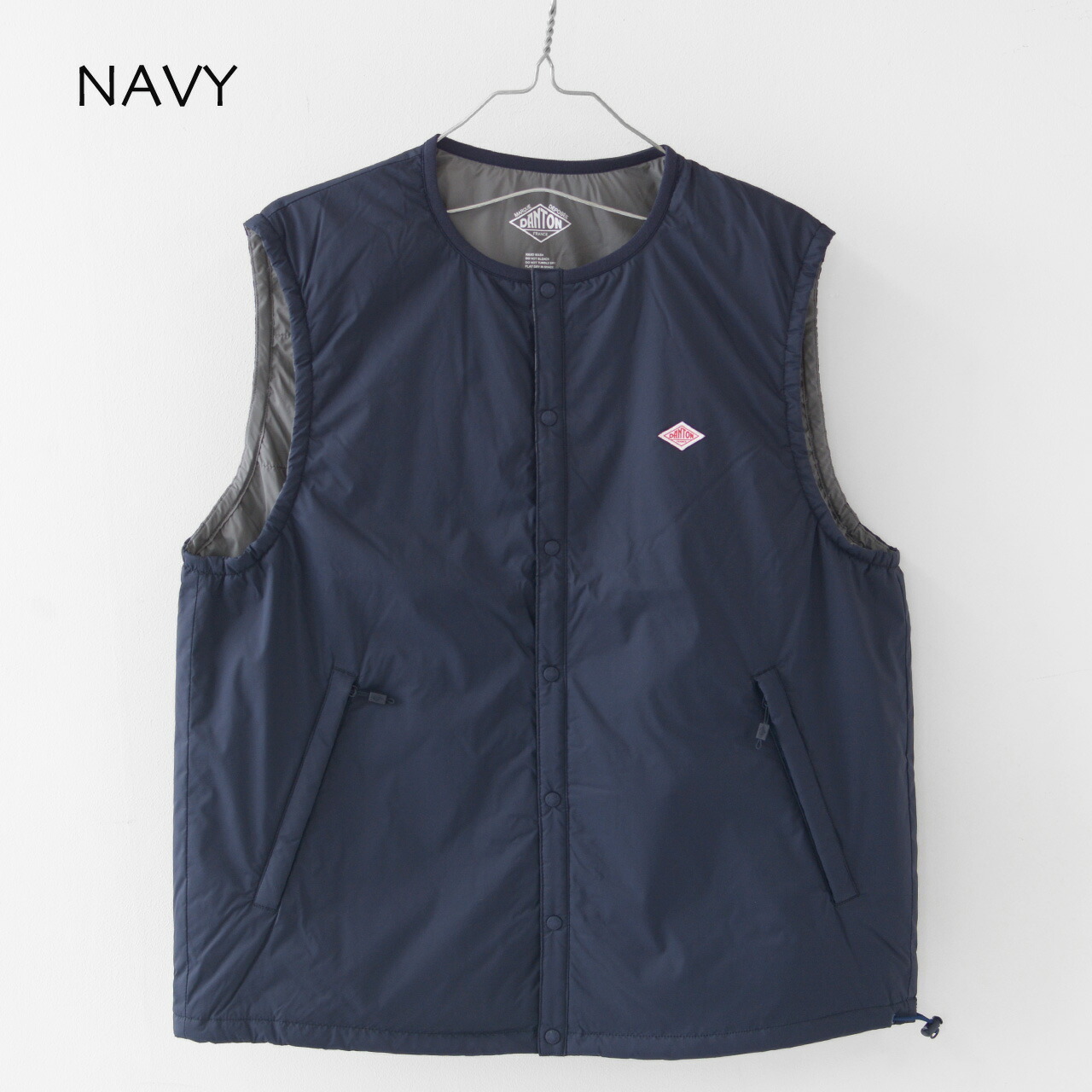DANTON [ダントン] M NYLON STRETCH TAFFETA INSULATION VEST