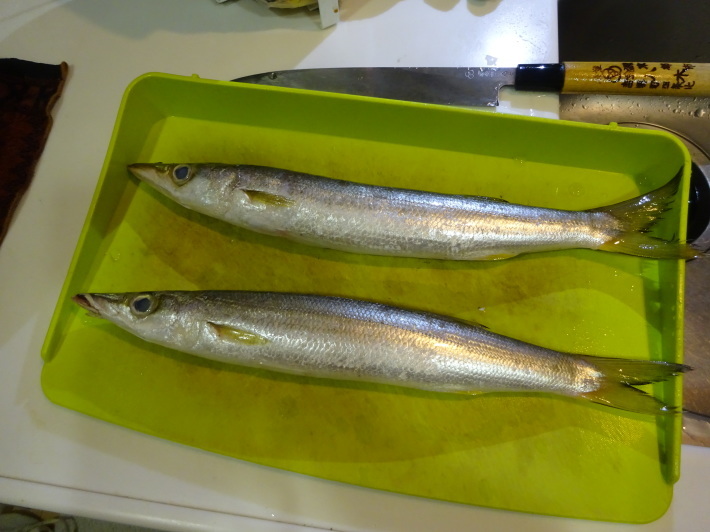カマスは干物に のび丸亭の 奥様ごはんですよ 日本ワインと日々の料理