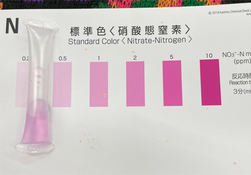 『硝酸態窒素』の水質測定結果★水道水＋キララの石で水が安心して飲める水へ！！防災グッズにもいいと思うわ_d0169072_16344082.jpg
