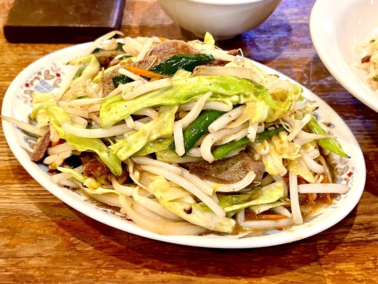 レバー炒めと半炒飯 ＠龍王（横浜）_c0212604_13105171.jpeg