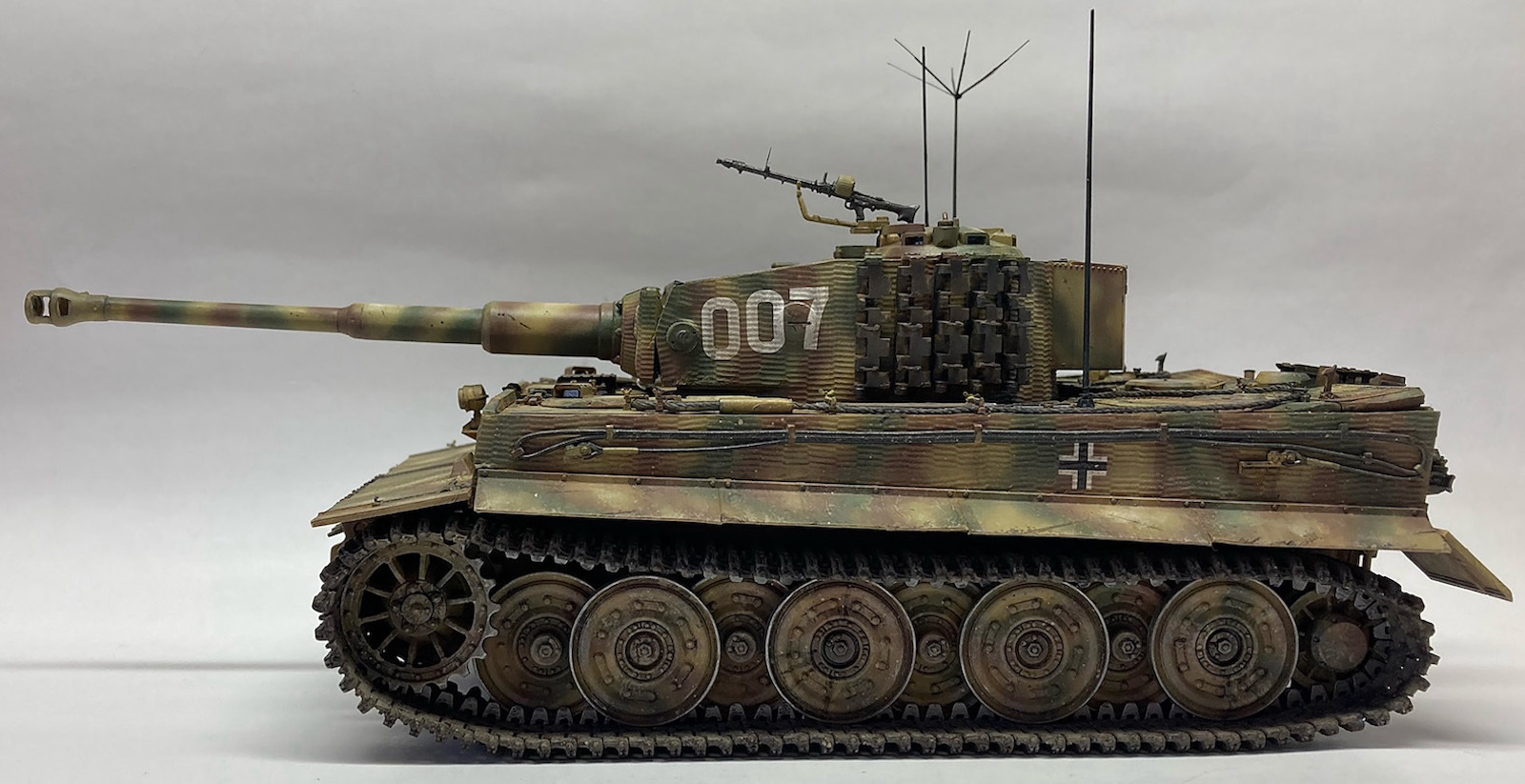 タイガー1型 後期型 ミハエル・ヴィットマン大隊長車 007号車