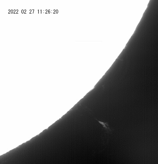 2月27日の太陽_e0174091_14211630.jpg