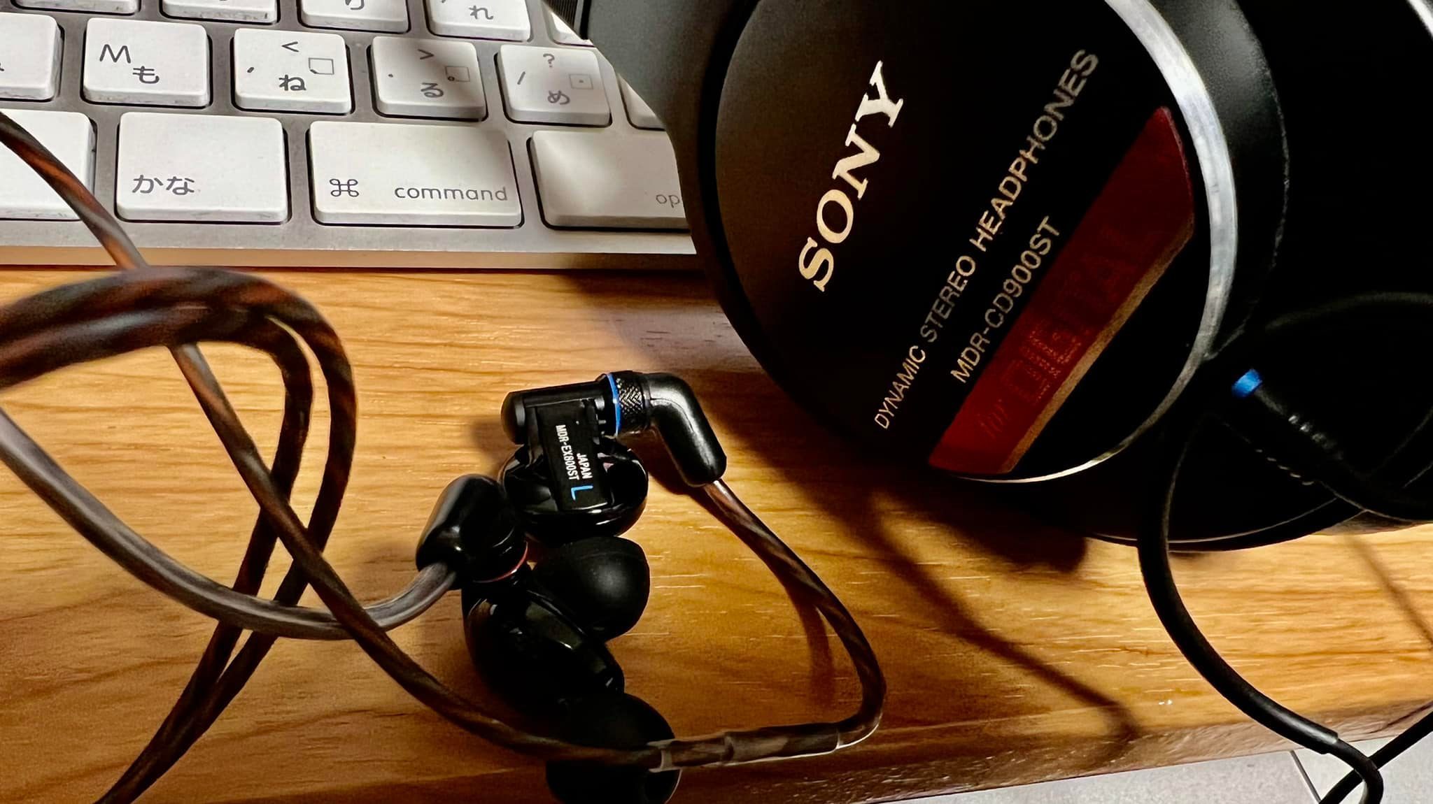 SONYのモニターイヤホン MDR-EX800STを購入。2.5mmバランスケーブルの