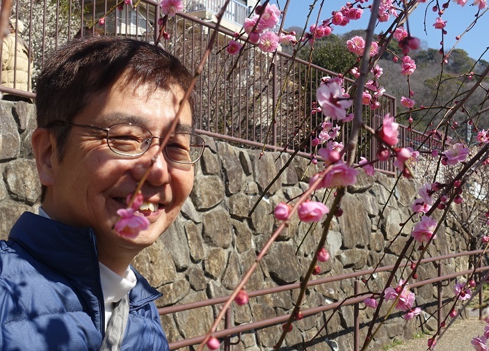 品種が多い岡本梅林公園　ウメの花ようやく見ごろに_d0136382_15365426.jpg