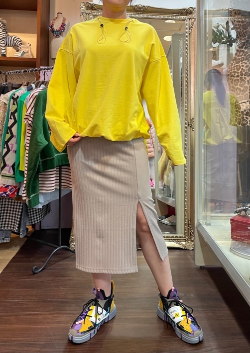 19110円通販セール 店舗 セール特別価格 スウェット S 黄色 イエロー