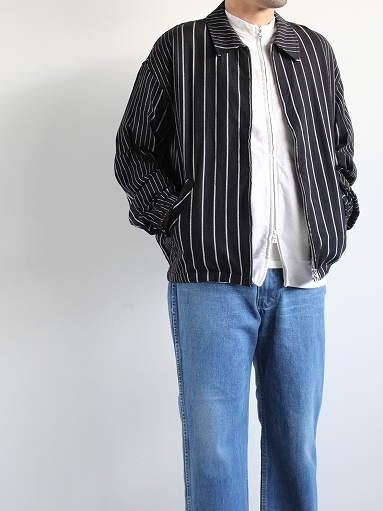 blurhms Light Sweat Crew-Zip - Heather Oatmeal : 『Bumpkins