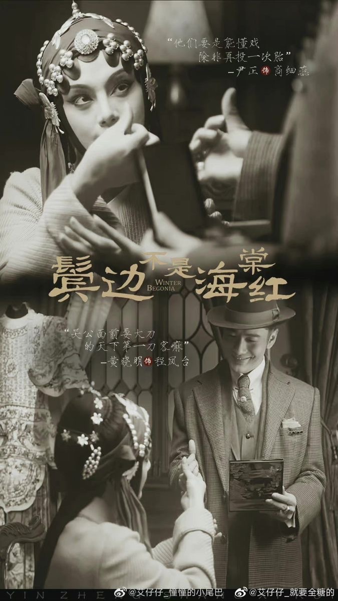 君、花海棠の紅にあらず」（「鬓边不是海棠红」）原作日本語訳