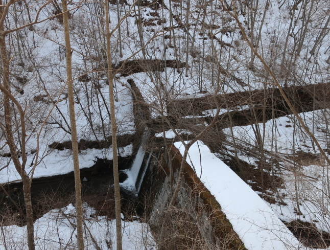 千ヶ滝の氷瀑 * 雪解けすすむ3月のお山♪_f0236260_16452190.jpg
