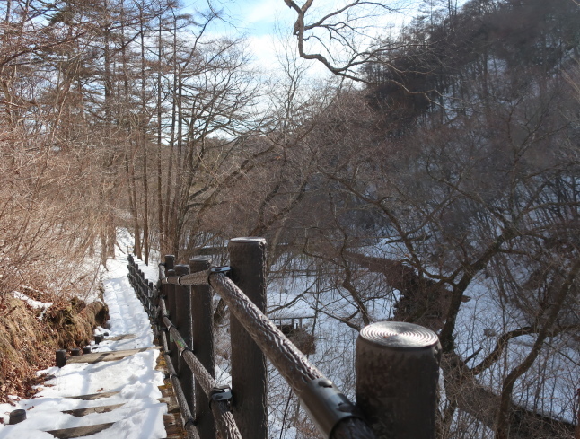 千ヶ滝の氷瀑 * 雪解けすすむ3月のお山♪_f0236260_16455797.jpg