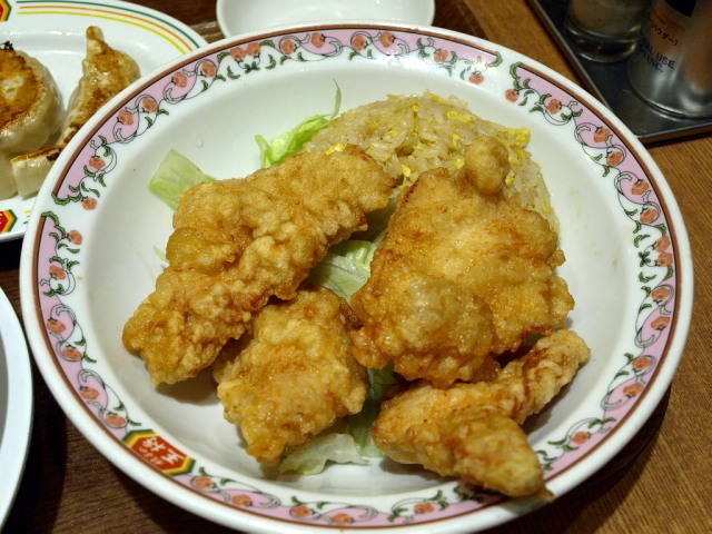 餃子の王将 イオンモール苫小牧店 その2(のっけ盛り炒飯 Bセット)_d0153062_07290104.jpg