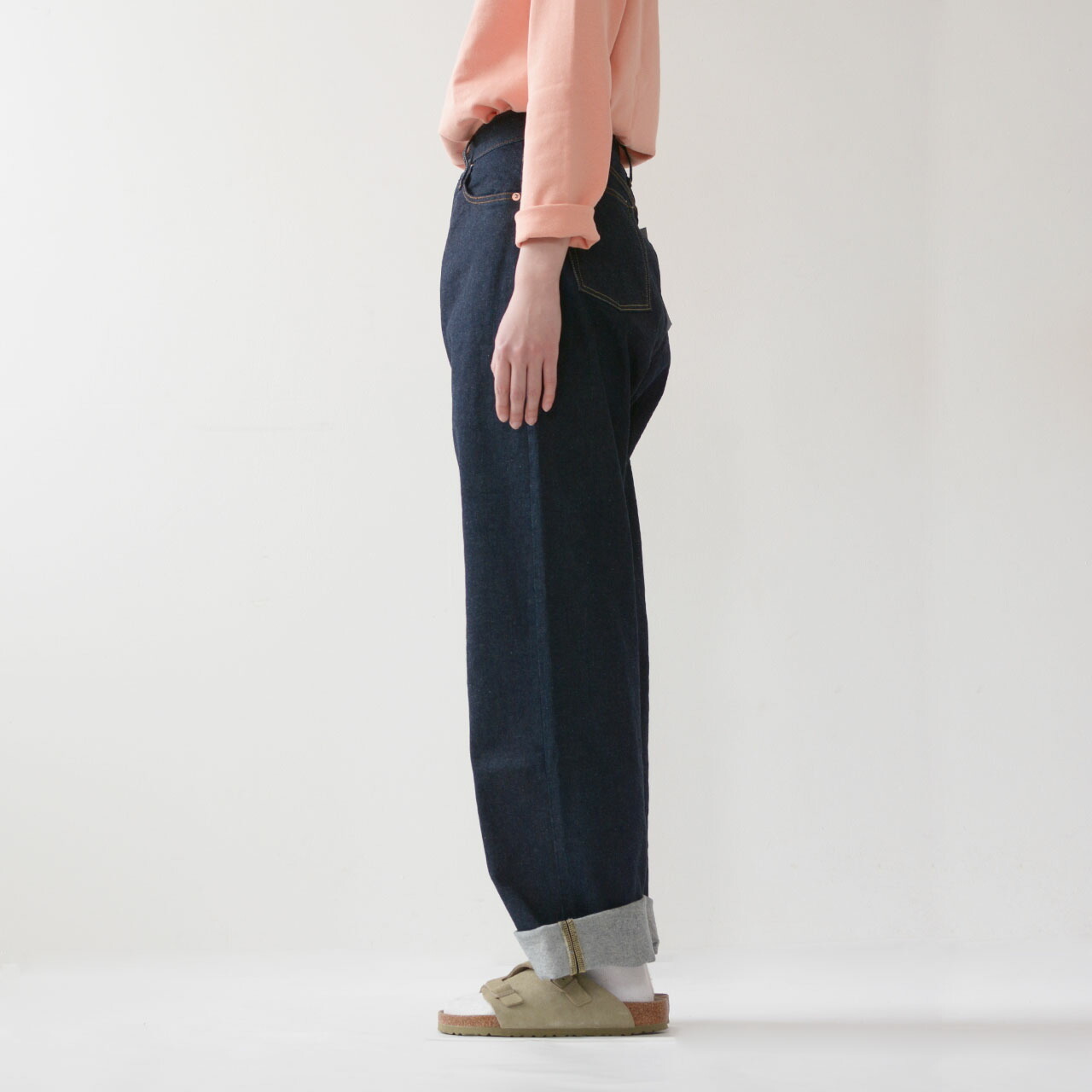 KHA:KI [カーキ] HIGHRISE STRAIGHT DENNIM ONE WASH [MIL-19HPT102]_f0051306_15352021.jpg
