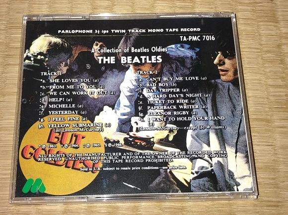 THE BEATLES / A collection of Beatles Oldies 3 1/4 I.P.S THE BEATLES / A collection of Beatles Oldies 3 1/4 I.P.S