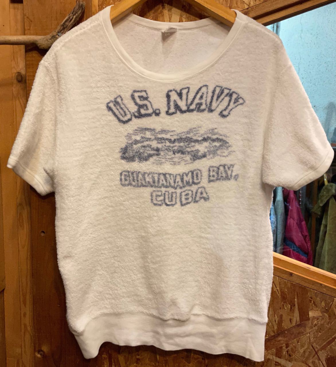 3月4日（金）入荷！レア　５０s ヴィンテージ　U.S NAVY TERRY CLOTH Tシャツ！_c0144020_16055276.jpg