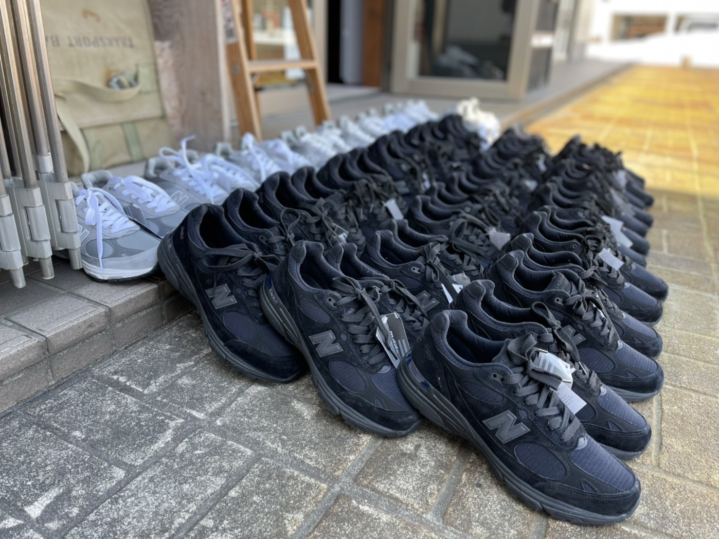 newbalance 993 /グレー&トリプルブラック : Import Select Shop NoseLow