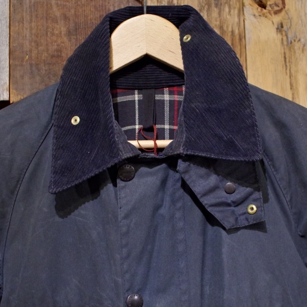 s Barbour "BEDALE" Navy Size  !! / 年代 バブアー ビデイル