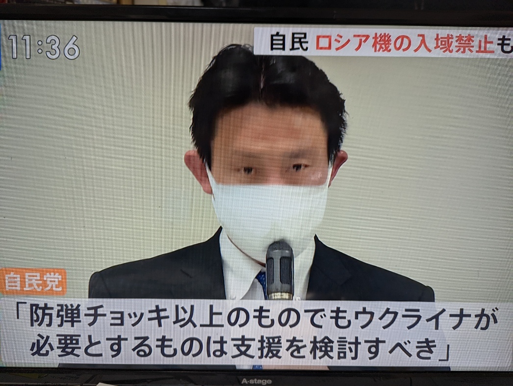 【緊急】紛争当事国ウクライナへの武器供与に反対します_a0336146_12405512.jpg