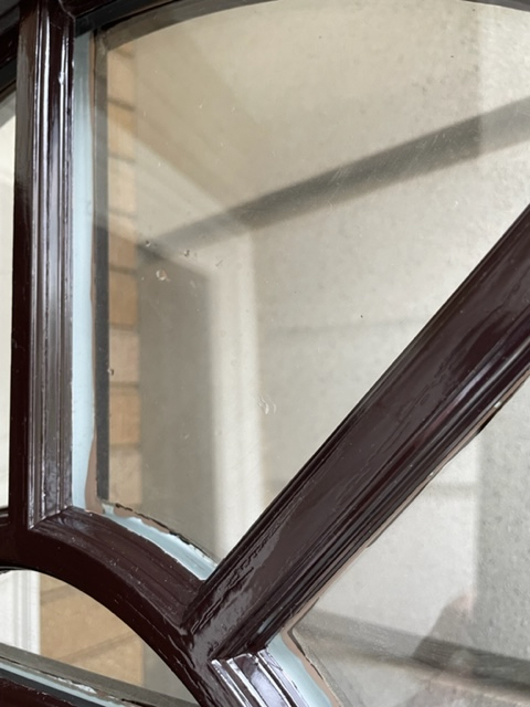『サンゲツ』の『ガラスフィルム』を玄関ドアに貼りました by interior styling of bright_c0157866_22471411.jpg