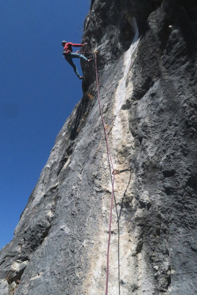 2022年3月1日～3日 二子山クライミング : Morgenrot