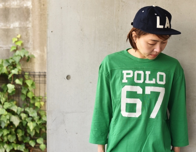 Ralph Lauren NEW FootBall 3/4 Sleeved TEE ★★_d0152280_21201057.jpg