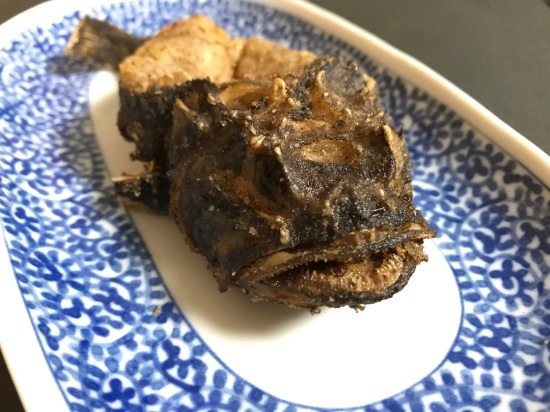 オコゼの唐揚げ 煮付け ぼっちオバサン食堂