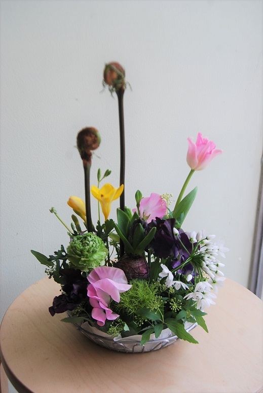 2月の木花フラワーレッスンのご報告。_a0201358_13555412.jpg