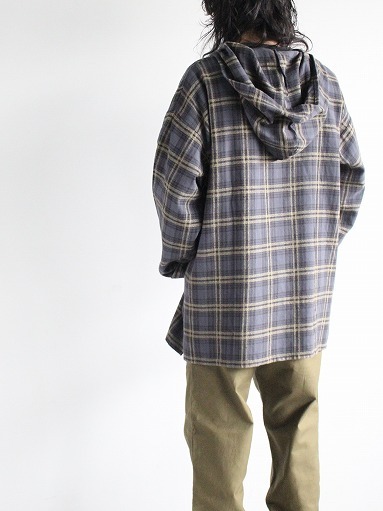 South2 West8 (S2W8)　Mexican Parka / Twill Plaid - BLK/GRY/YLW_b0139281_17315703.jpg