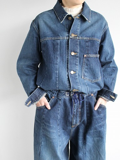 NEEDLES H.D. All-In-One / 12oz Denim - Indigo : 『Bumpkins putting