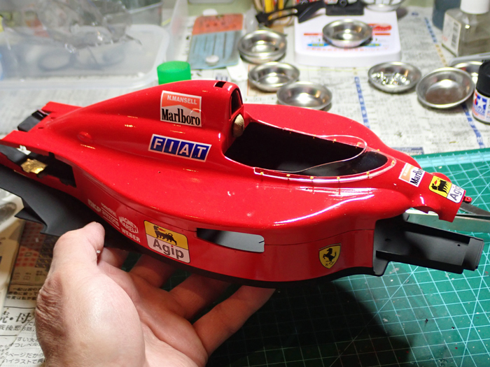 プラモ製作記 9 フェラーリ F190 641/2 1/12 タミヤ : 小生の備忘録 プラモ製作記 9 フェラーリ F190 641/2 1/12 タミヤ : 小生の備忘録
