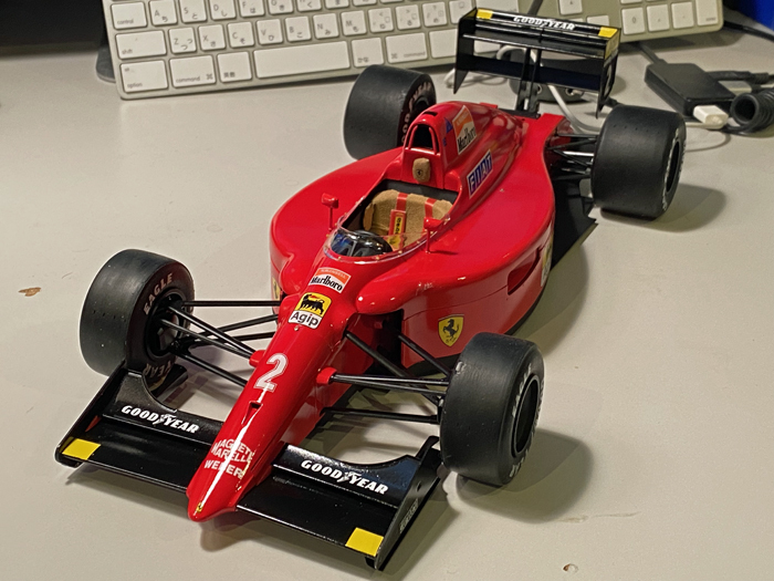 プラモ製作記 9 フェラーリ F190 641/2 1/12 タミヤ : 小生の備忘録 プラモ製作記 9 フェラーリ F190 641/2 1/12 タミヤ : 小生の備忘録