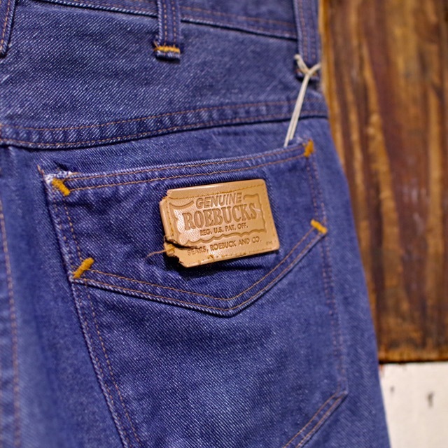 1960s Sears Roebucks Vat Dyed Denim Pants / 60年代 シアーズ 1960s Sears Roebucks Vat Dyed Denim Pants / 60年代 シアーズ