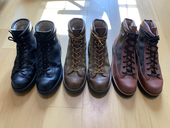 【値下げ中】24.5cm ダナーライト ブラック Danner Light