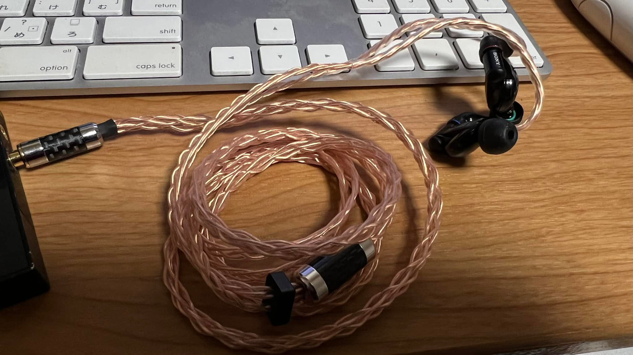 日々雑感］3月10日 SONY・MDR-EX800ST用の2.5mmバランスケーブルで