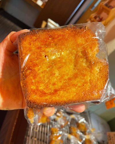 おすすめ ブリオッシュ生地ハニーバタートースト 土岐市にできたベーグル屋さん Petitbonheur