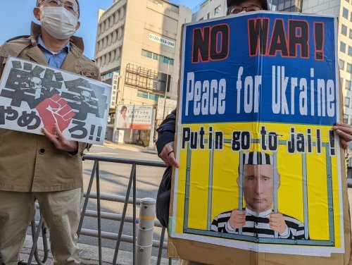 【報告】殺すな!プーチンは停戦し兵を退け!3.10ロシア大使館前ダイ・イン_a0336146_23443299.jpg