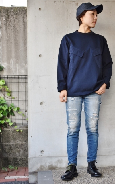 US NAVY Military LONG TEE 「重ね」★★_d0152280_08501812.jpg