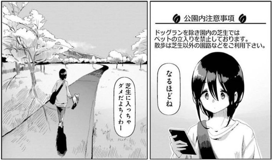 ｺﾐｯｸ「ゆるキャン△」舞台探訪023 第13巻第73話 斉藤恵那 富士川公園へ、新キャラも登場_e0304702_18063977.jpg