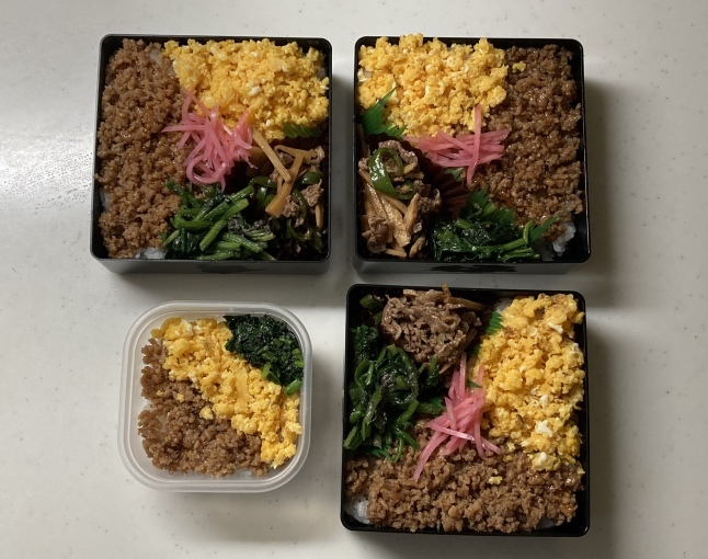 ばあば to ばあば eats 孫ひめちゃまの鶏そぼろ弁当_d0348118_13464191.jpeg
