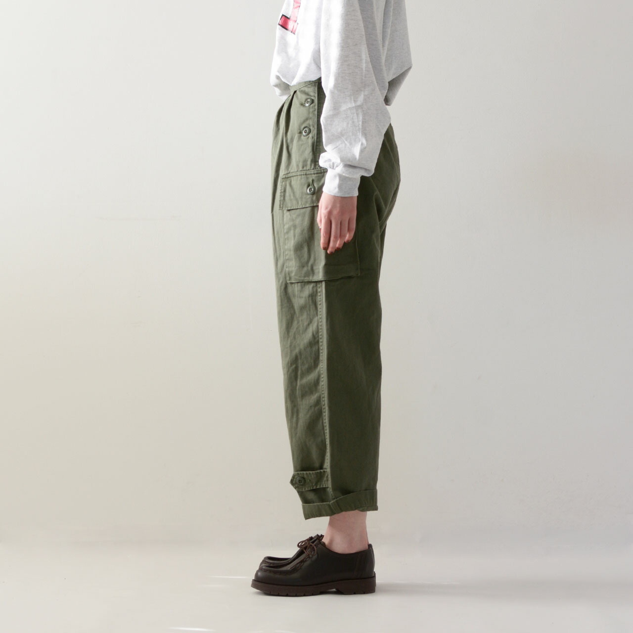 KHA:KI [カーキ] TWO POCKET TROUSERS [MIL-22HPT154]_f0051306_09250732.jpg