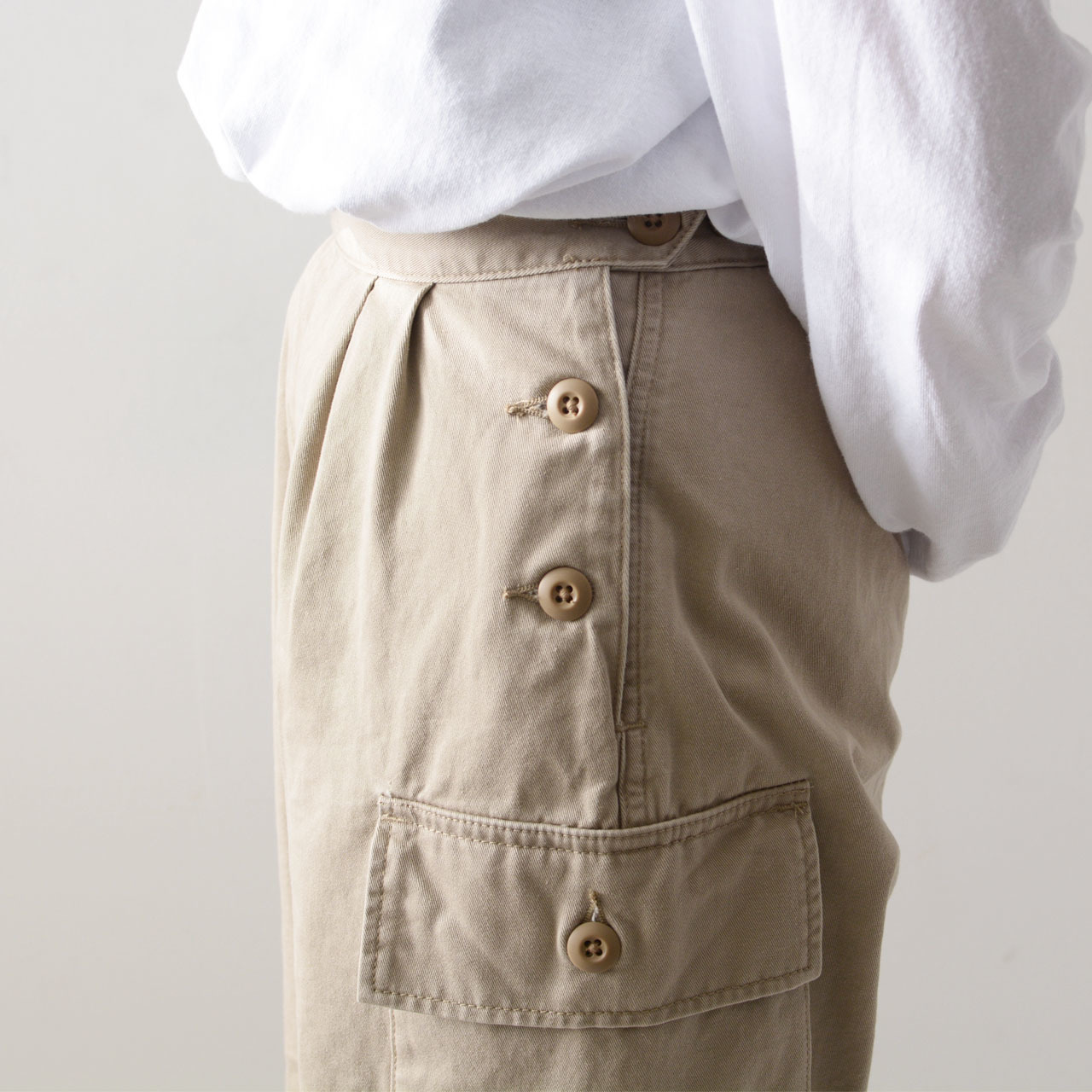 KHA:KI [カーキ] TWO POCKET TROUSERS [MIL-22HPT154]_f0051306_09250737.jpg