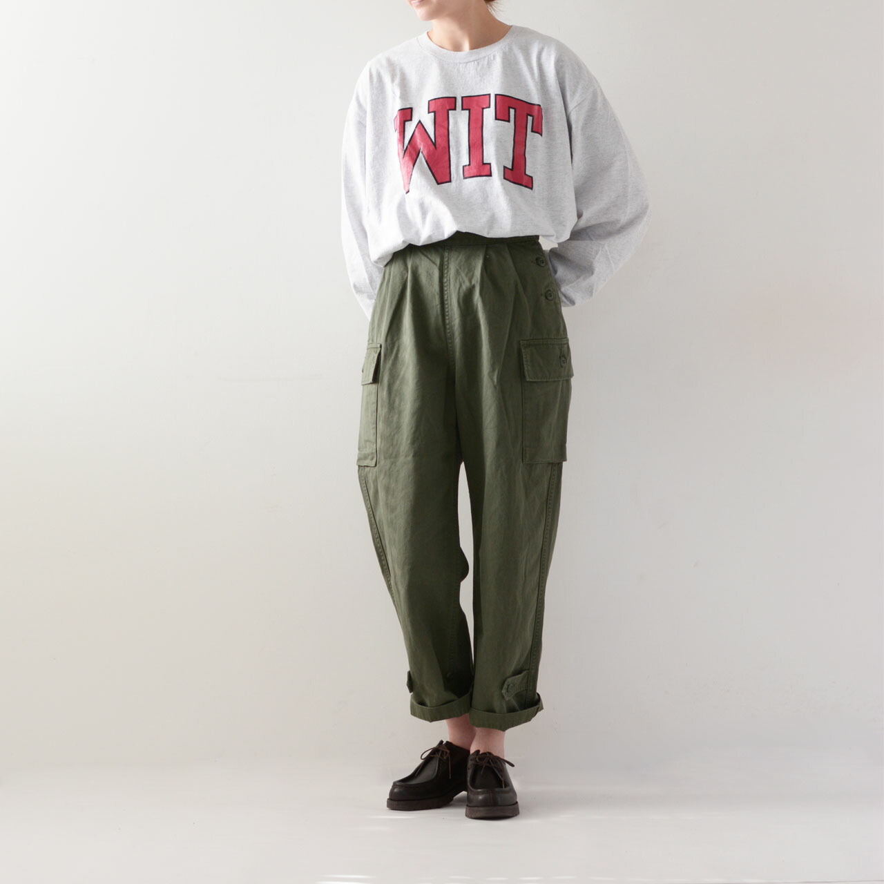 KHA:KI [カーキ] TWO POCKET TROUSERS [MIL-22HPT154]_f0051306_09252361.jpg