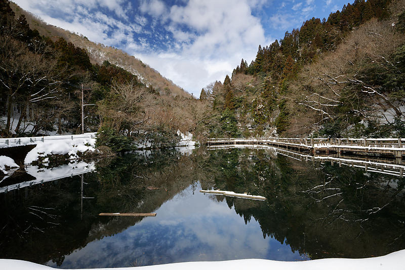 2022年滋賀県の雪景色@今津町 もみじ池_f0032011_19391741.jpg
