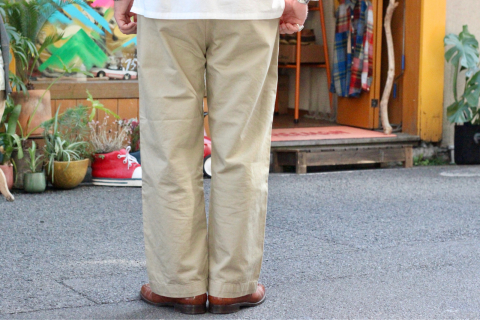 「orSlow」 長く長くご愛用頂ける \"M-52 FRENCH ARMY TROUSER\" ご紹介_f0191324_08481180.jpg