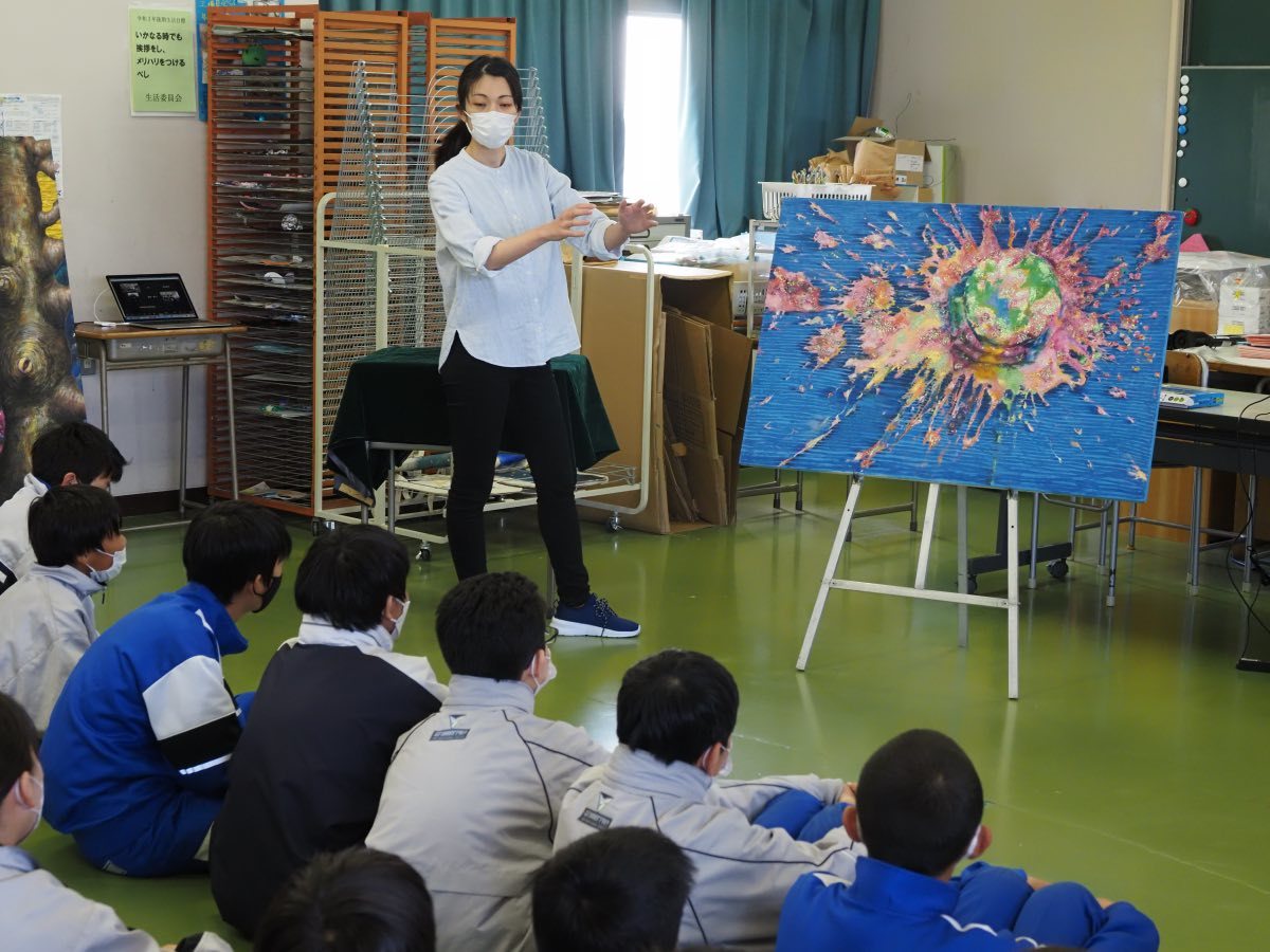 3月3日　富士見市立東中学校_a0121352_18540195.jpg