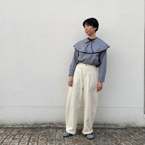 《 bulle de savon 》gingham シリーズ_a0389054_18263146.jpeg