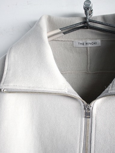 THE HINOKI Organic Cotton Sweat Half Zip Shirt : 『Bumpkins