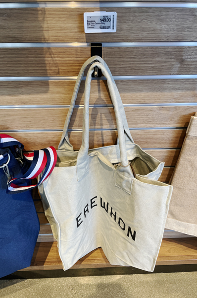 EREWHON バック　日本未発売　新品 LAセレブ御用達☆日本未上陸 EREWHON 洗濯可 クラフトエコバッグ