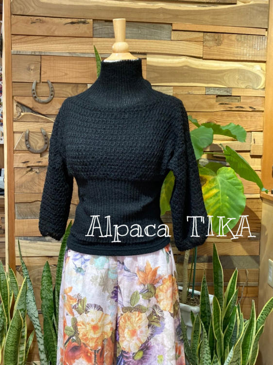 Ａ様　アルパカ100%極細糸　デザインセーターについて_d0187468_16095963.jpg